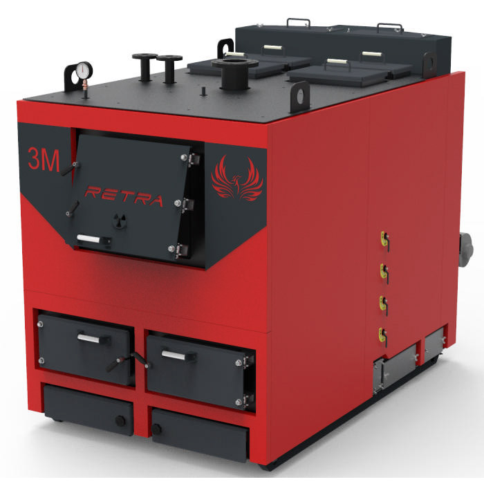 Котел твердопаливний RETRA 400-3М PLUS